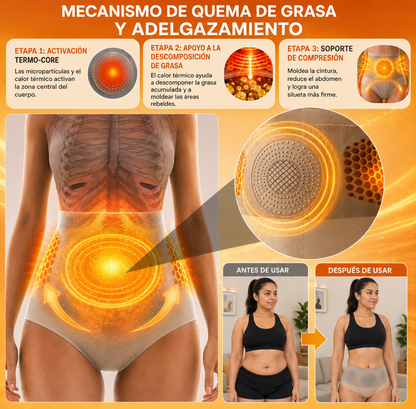 Short Moldeador Quema Grasa 4 en 1 con Moringa y Berberina