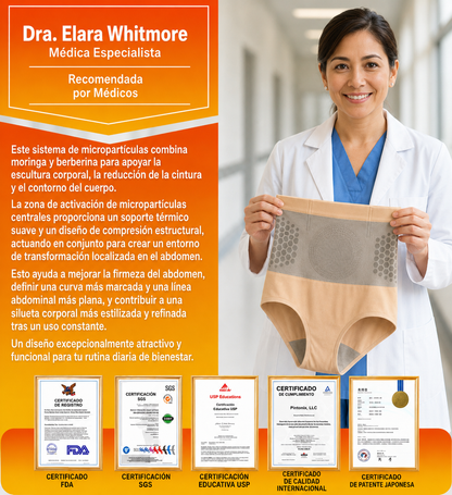 Short Moldeador Quema Grasa 4 en 1 con Moringa y Berberina