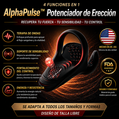 AlphaPulse™ Potenciador de Erección