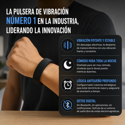 RenewWake™ - Alarma Vibratoria para Despertar