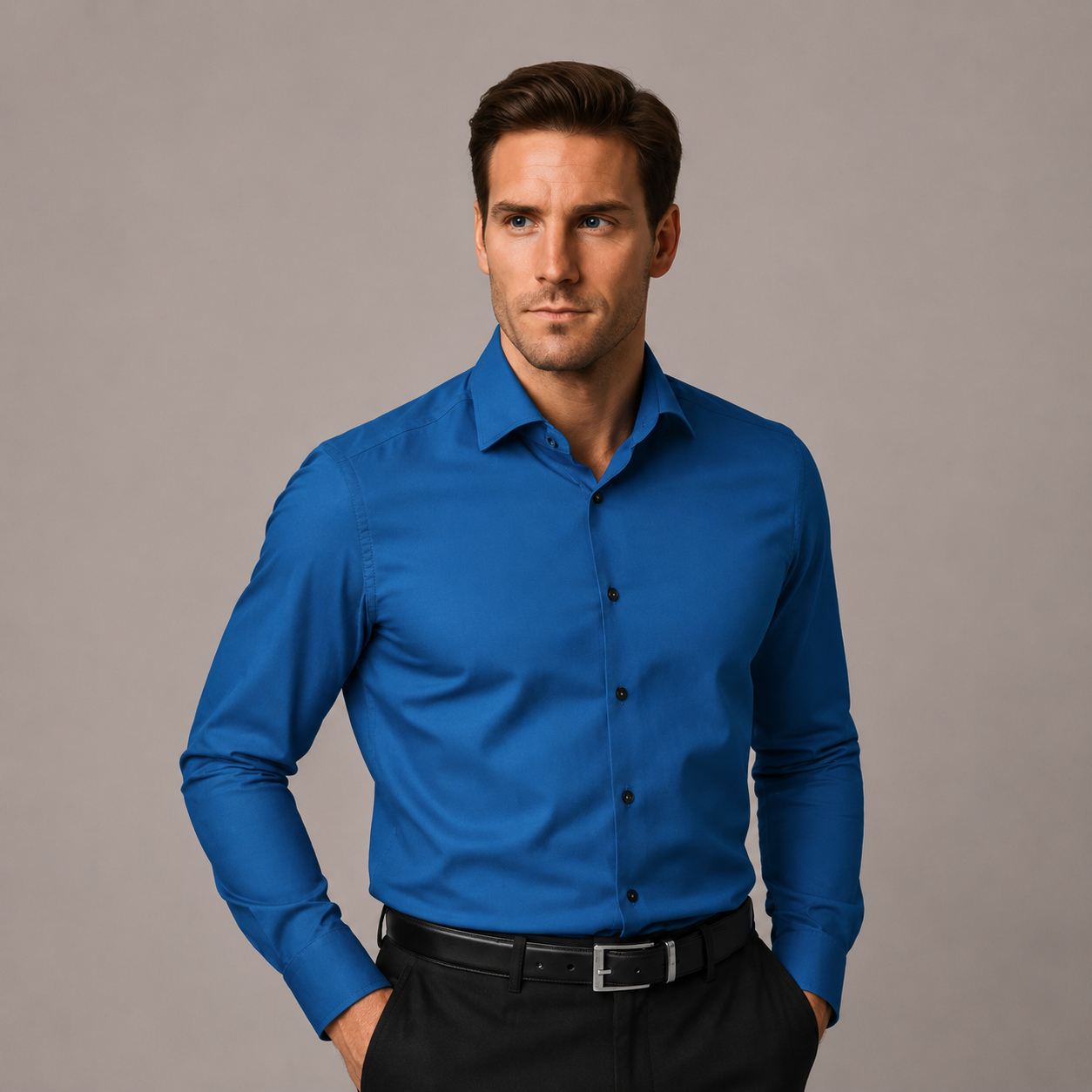 SharpFlex｜Camisa de Negocios Cómoda Sin Plancha