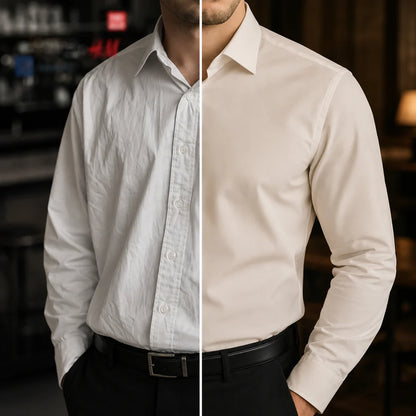 SharpFlex｜Camisa de Negocios Cómoda Sin Plancha
