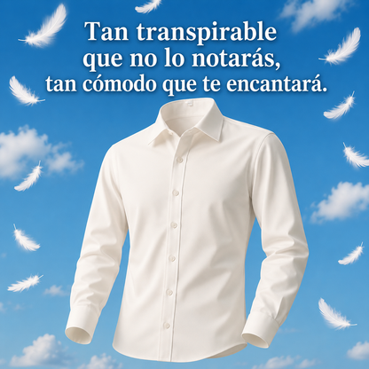 SharpFlex｜Camisa de Negocios Cómoda Sin Plancha