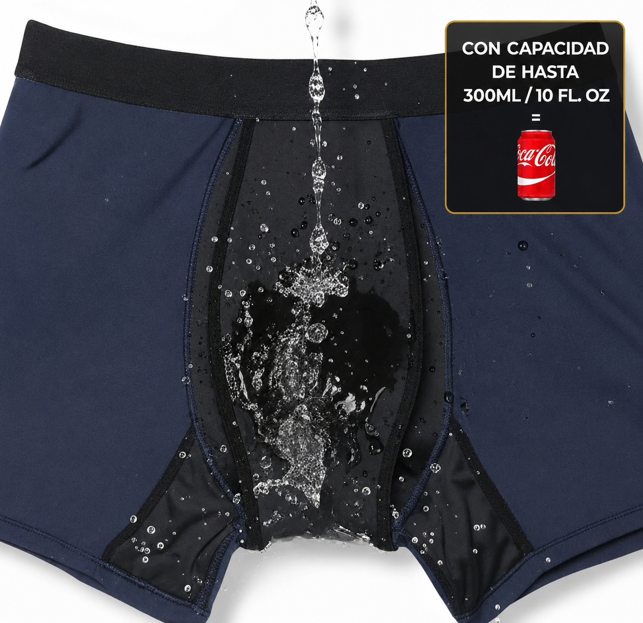 RenewShield - Boxers Masculinos de Protección Todo el Día