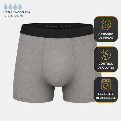 RenewShield - Boxers Masculinos de Protección Todo el Día