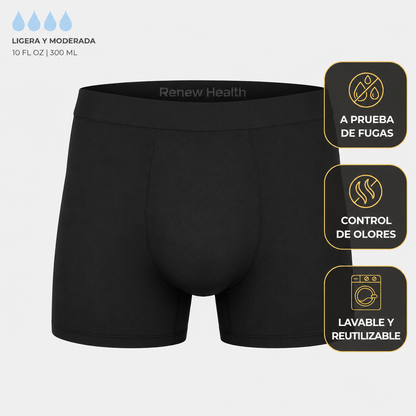 RenewShield - Boxers Masculinos de Protección Todo el Día