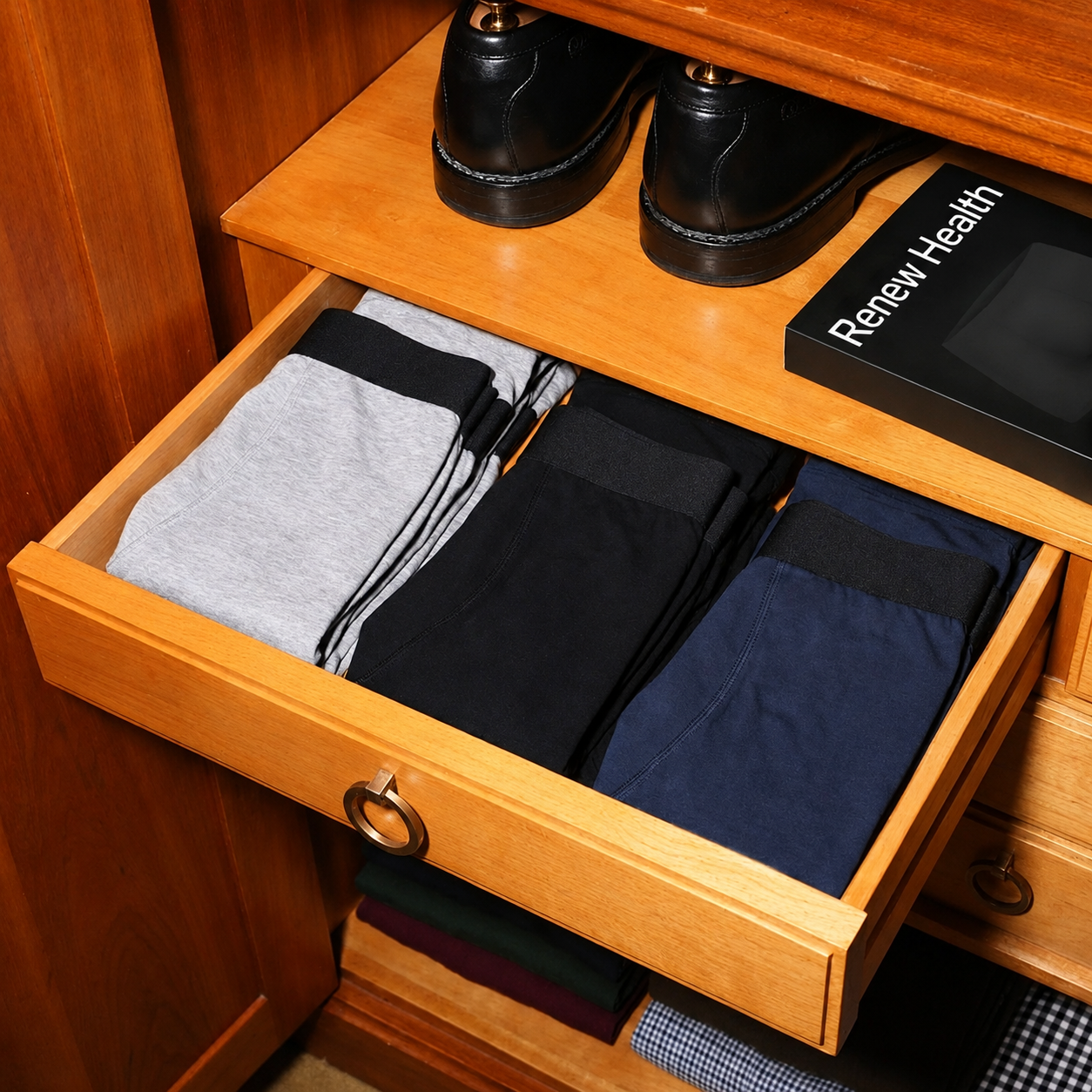 RenewShield - Boxers Masculinos de Protección Todo el Día